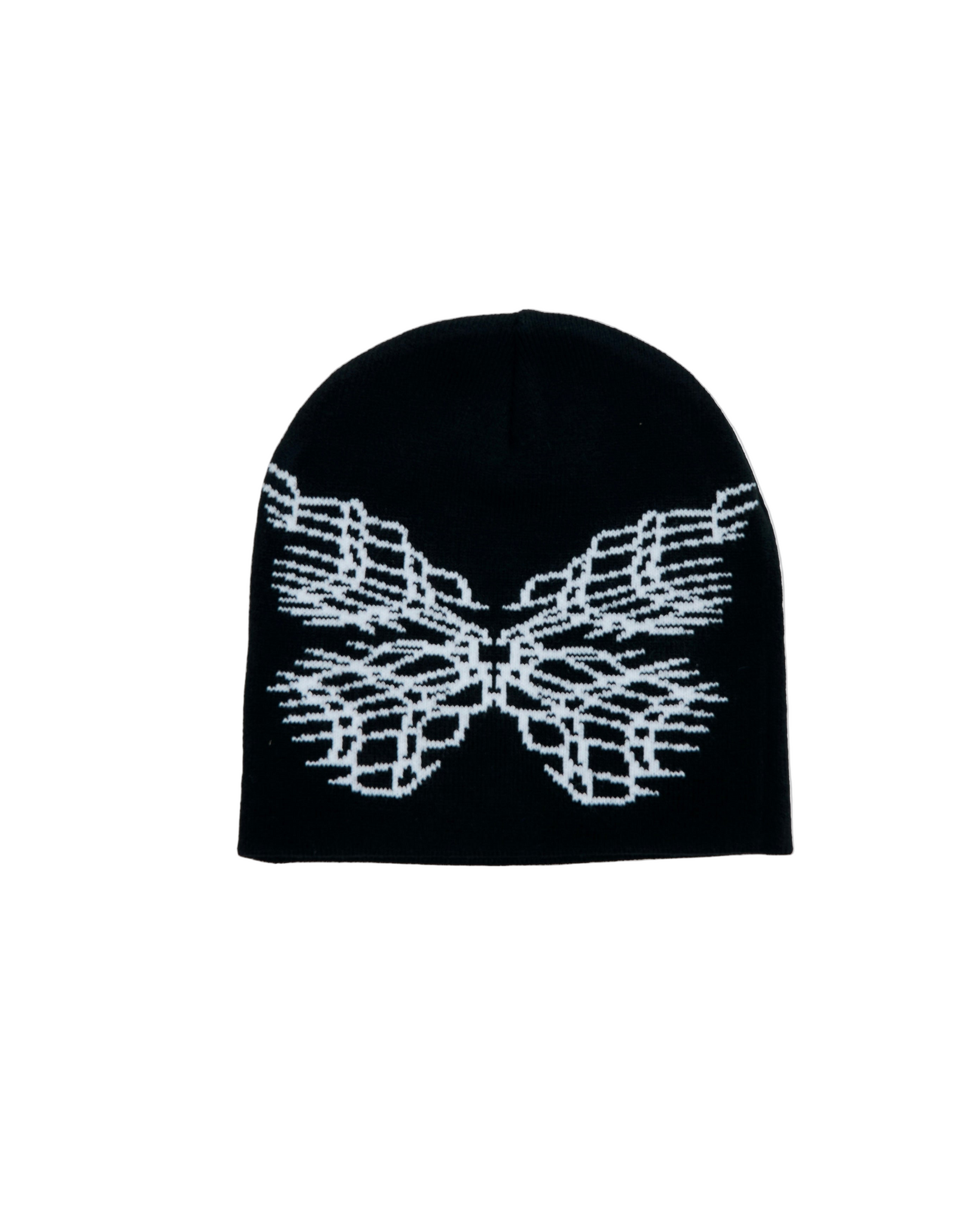 Black Butterfly Beanie